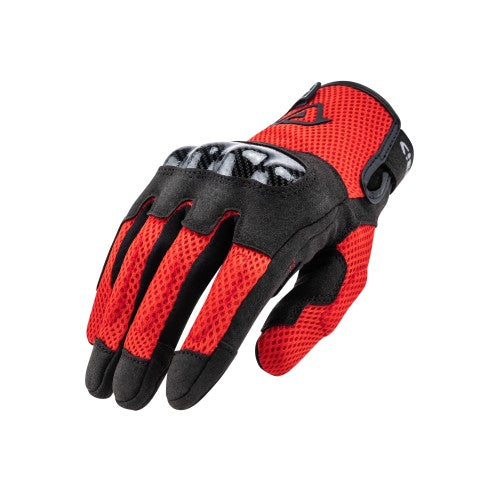 Acerbis guanti moto Guanto CE Ramsey MY Vented – Rosso