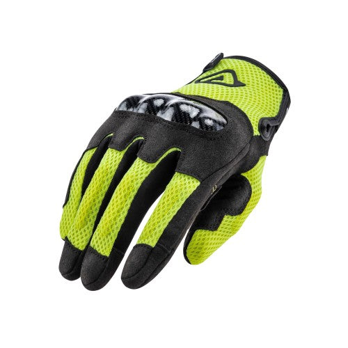 Acerbis guanti moto Guanto CE Ramsey MY Vented – Nero/Giallo