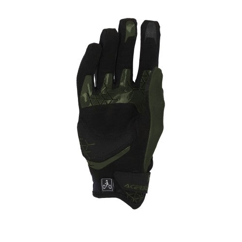 Acerbis guanti moto Guanto CE X-Enduro – Verde militare - immagine 3
