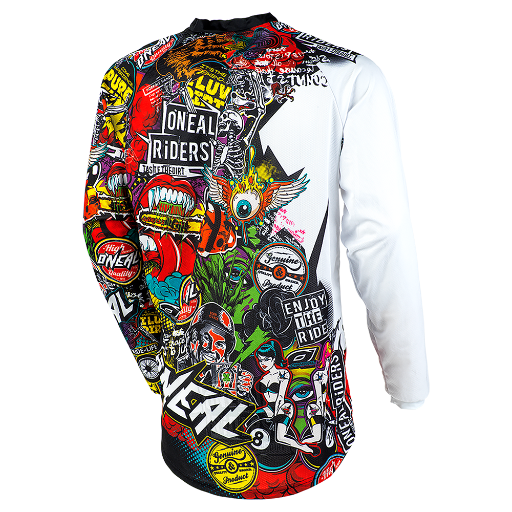 O'Neal maglietta cross MAYHEM CRANK nero/multicolore - immagine 2