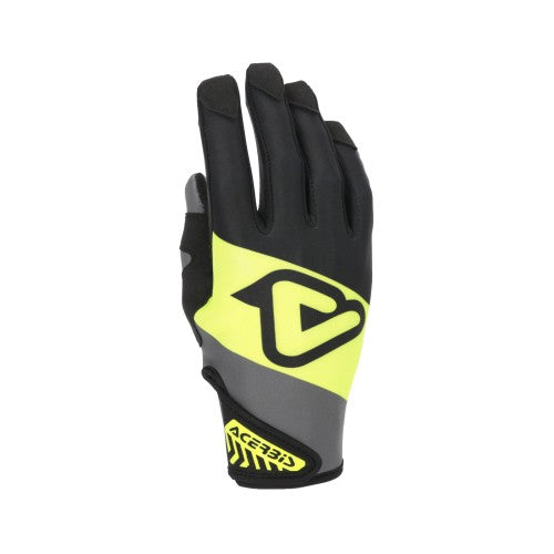 Acerbis guanti moto CE Neoprene 3.0 – Giallo/Nero - immagine 2
