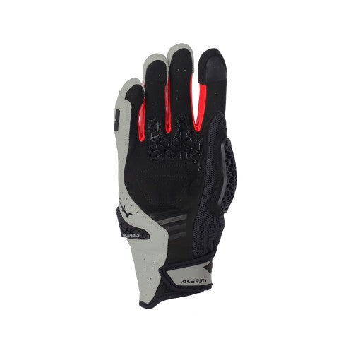 Acerbis guanti moto CE Crossover – GRIGIO CHIARO - immagine 4