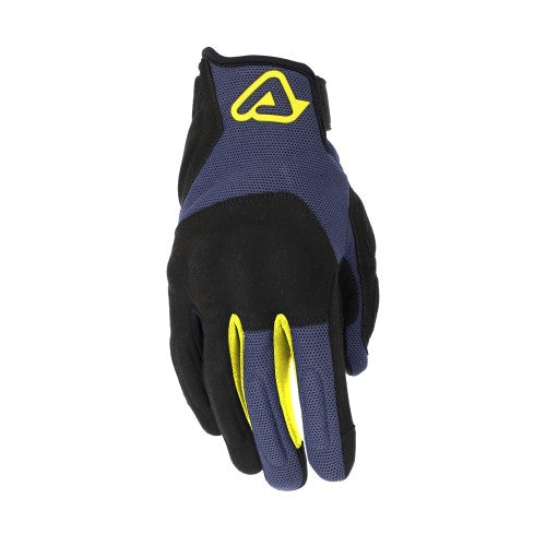 Acerbis guanti moto CE Pyramid – Nero/Blu