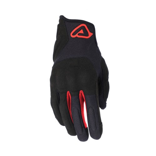 Acerbis guanti moto CE Pyramid – Nero/Rosso