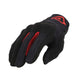 Acerbis guanti moto CE Pyramid – Nero/Rosso - immagine 2