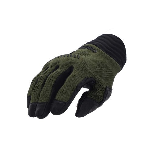 Acerbis guanti moto CE Maya – Verde militare - immagine 2