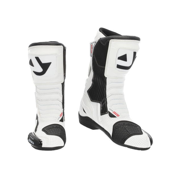 Acerbis Stivali Corkscrew Bianco