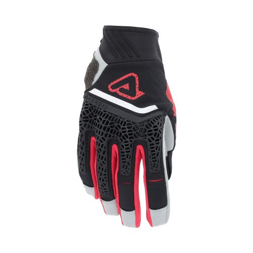 Acerbis guanti moto CE Enduro Pro – Nero/Rosso