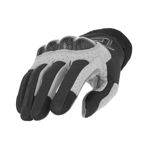 Acerbis guanti moto CE Ramsey MY Vented Pro – GRIGIO CHIARO - immagine 2