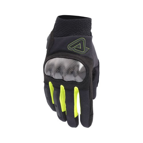 Acerbis guanti moto CE Ramsey MY Vented Pro – Nero/Giallo