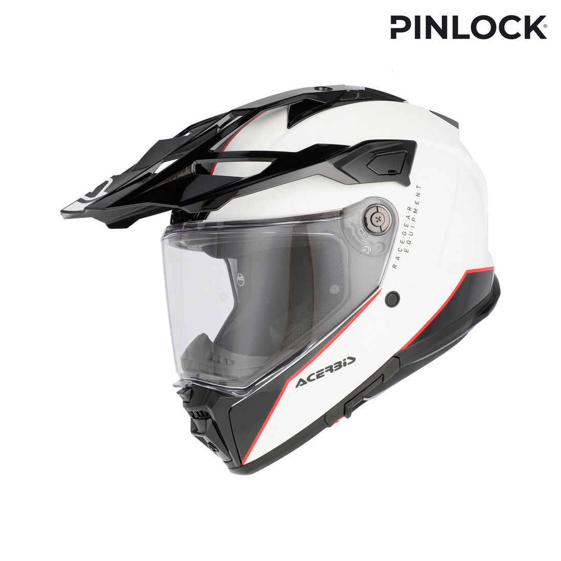 Acerbis casco enduro Attack – Bianco/Nero