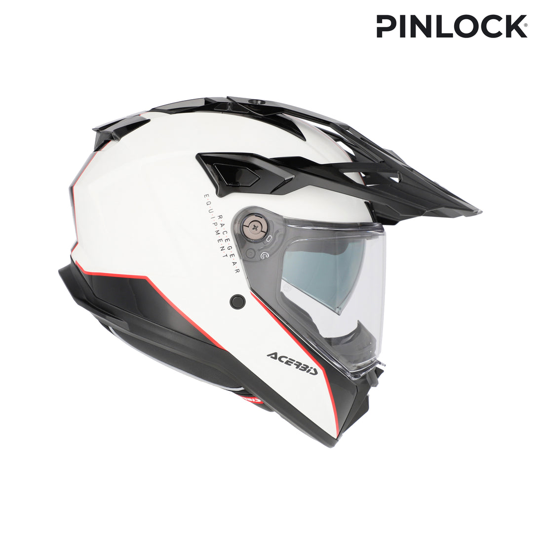 Acerbis casco enduro Attack – Bianco/Nero