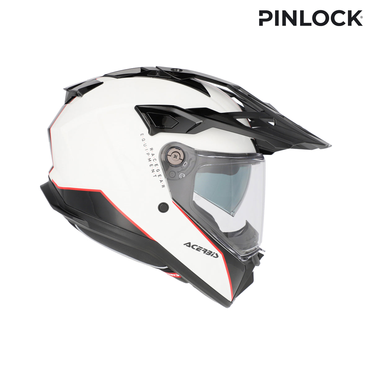 Acerbis casco enduro Attack – Bianco/Nero