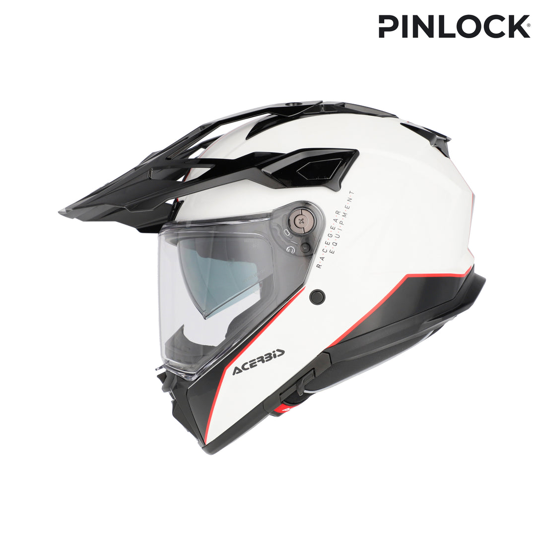 Acerbis casco enduro Attack – Bianco/Nero