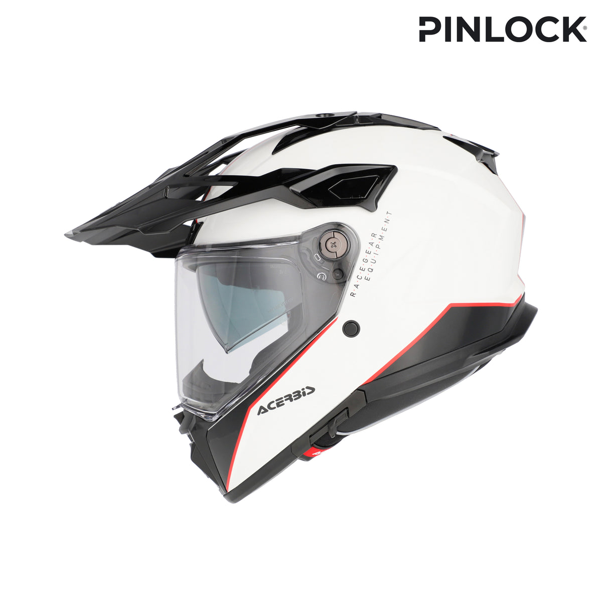 Acerbis casco enduro Attack – Bianco/Nero