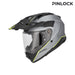 Acerbis casco enduro Attack – Grigio/Giallo