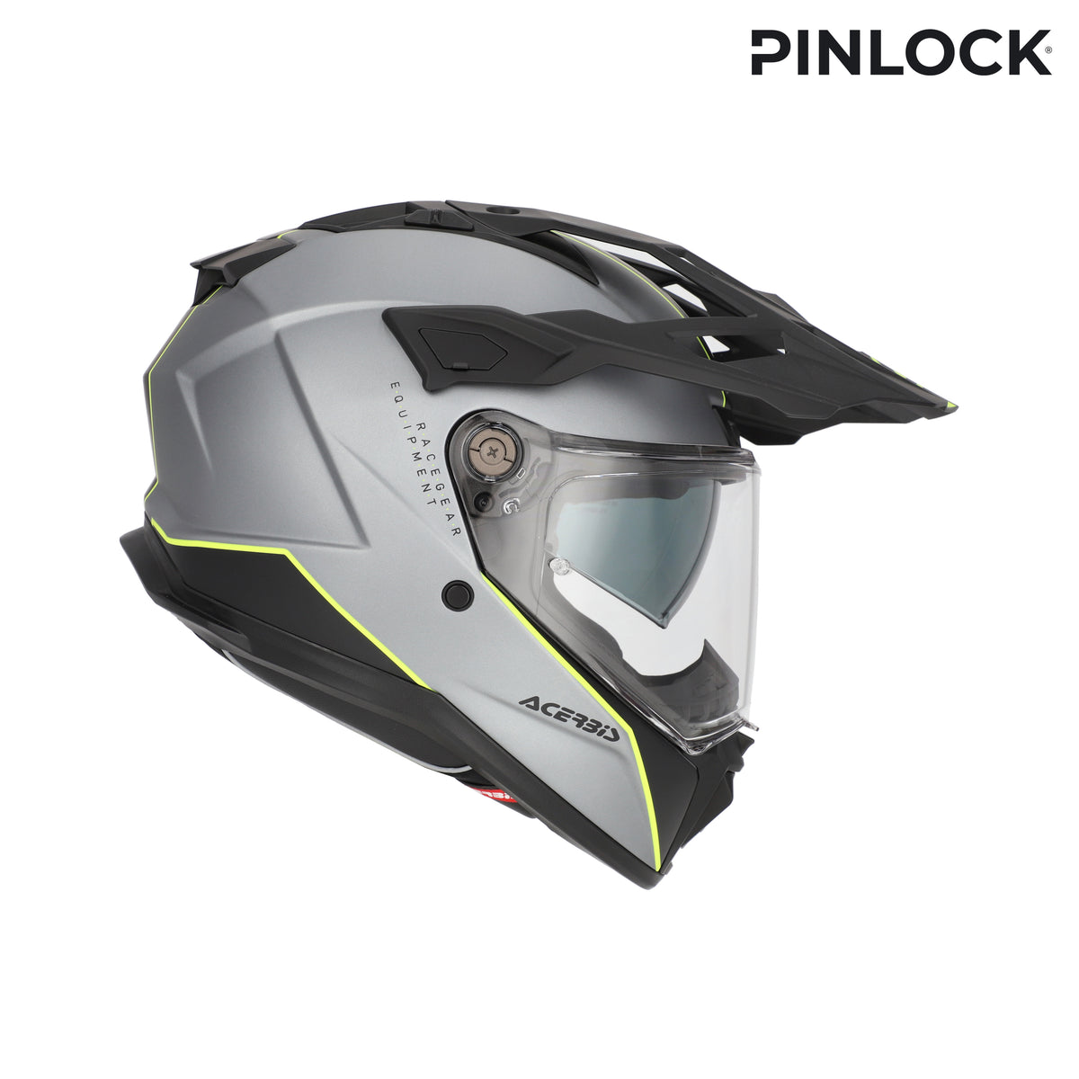 Acerbis casco enduro Attack – Grigio/Giallo