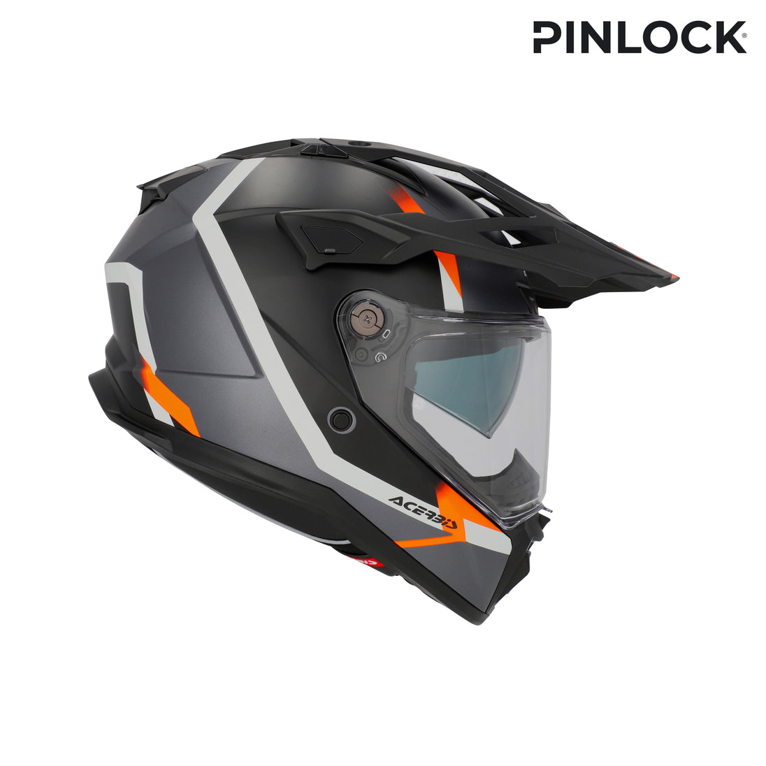 Acerbis casco enduro Attack – Nero/Arancio Fluo