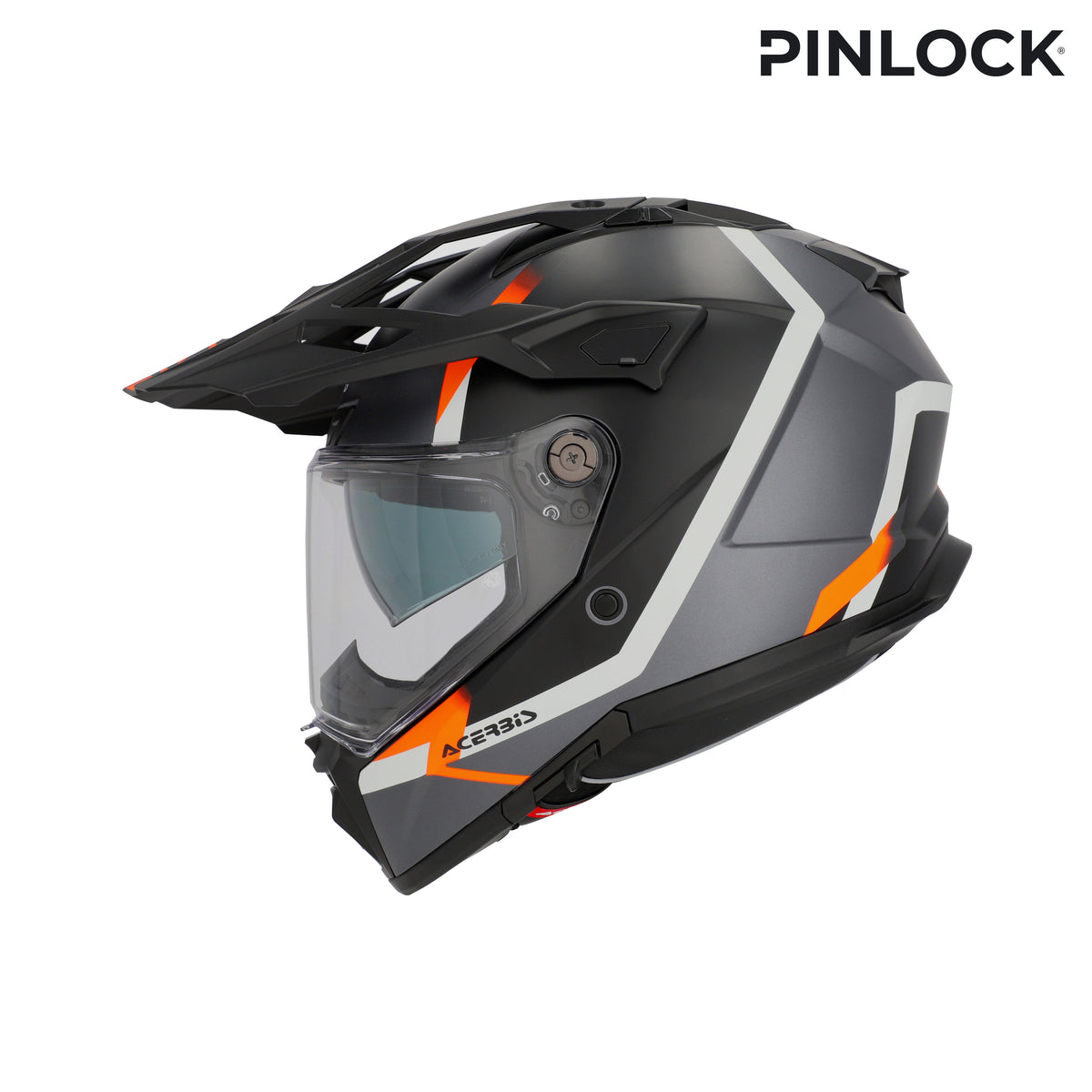 Acerbis casco enduro Attack – Nero/Arancio Fluo