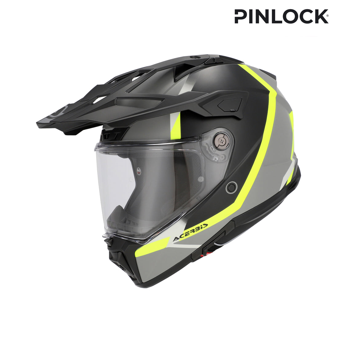 Acerbis casco enduro Attack – Nero/Giallo Fluo