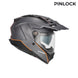 Acerbis casco enduro Attack – Grigio/Arancio