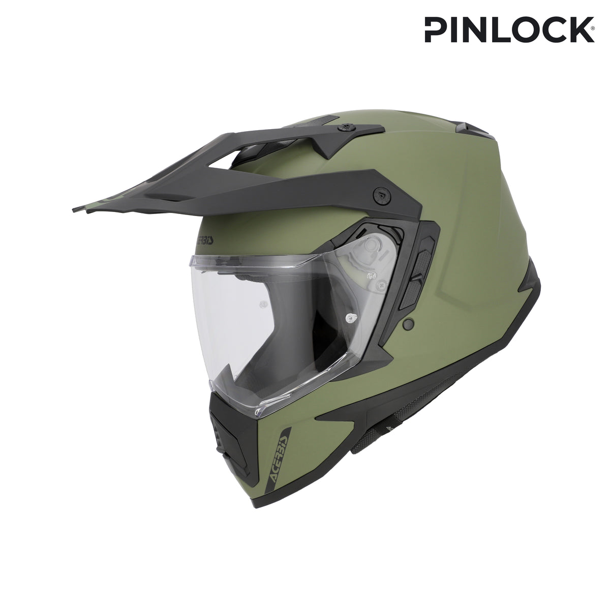 Acerbis casco enduro Assault – Verde militare