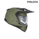 Acerbis casco enduro Assault – Verde militare