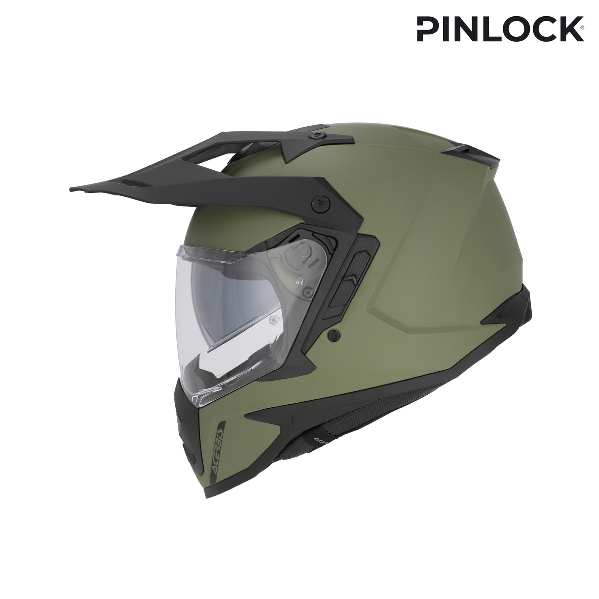 Acerbis casco enduro Assault – Verde militare