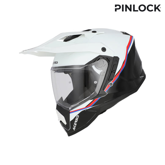 Acerbis casco enduro Assault Graphic – Bianco/Nero