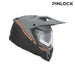 Acerbis casco enduro Assault Graphic – Nero/Arancio Fluo