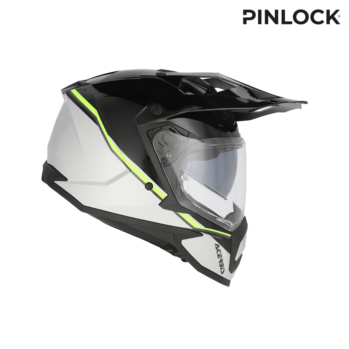 Acerbis casco enduro Assault Graphic – Nero/Giallo Fluo