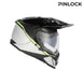 Acerbis casco enduro Assault Graphic – Nero/Giallo Fluo
