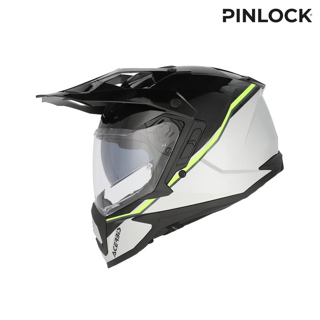 Acerbis casco enduro Assault Graphic – Nero/Giallo Fluo