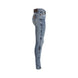 Acerbis pantaloni moto Jeans Slim Lady – Blu - foto 3