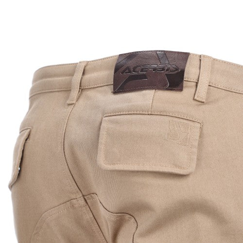Acerbis pantaloni moto Jeans Cargo Slim – Beige - foto 8