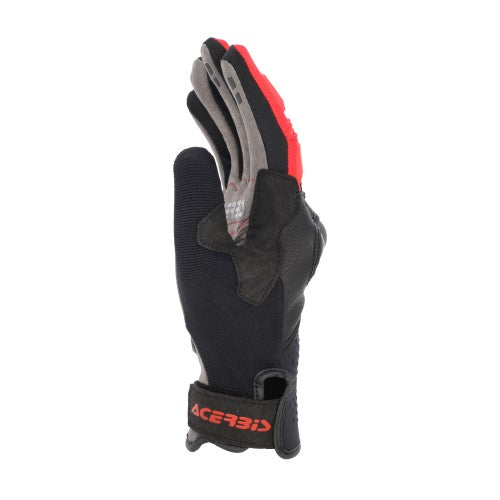Acerbis guanti moto Carbon G 5.0 – Nero/Rosso - immagine 3