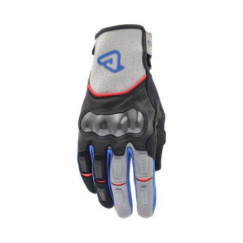 Acerbis guanti moto Carbon G 5.0 – Grigio/Blu