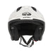 Acerbis Casco Jet Aria Evo Solid Bianco vista 5