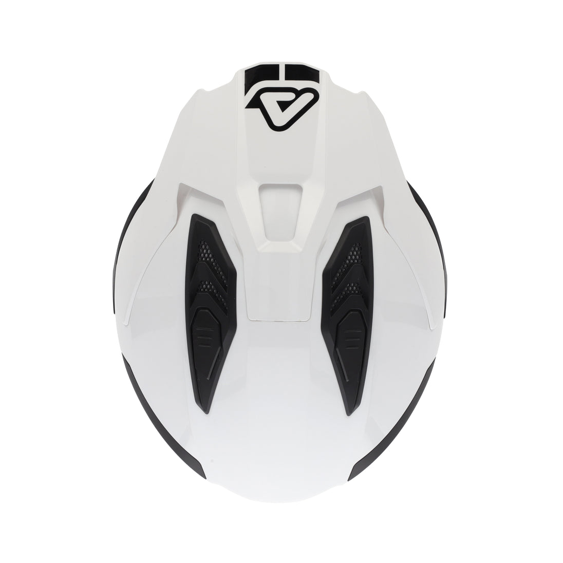 Acerbis Casco Jet Aria Evo Solid Bianco vista 6