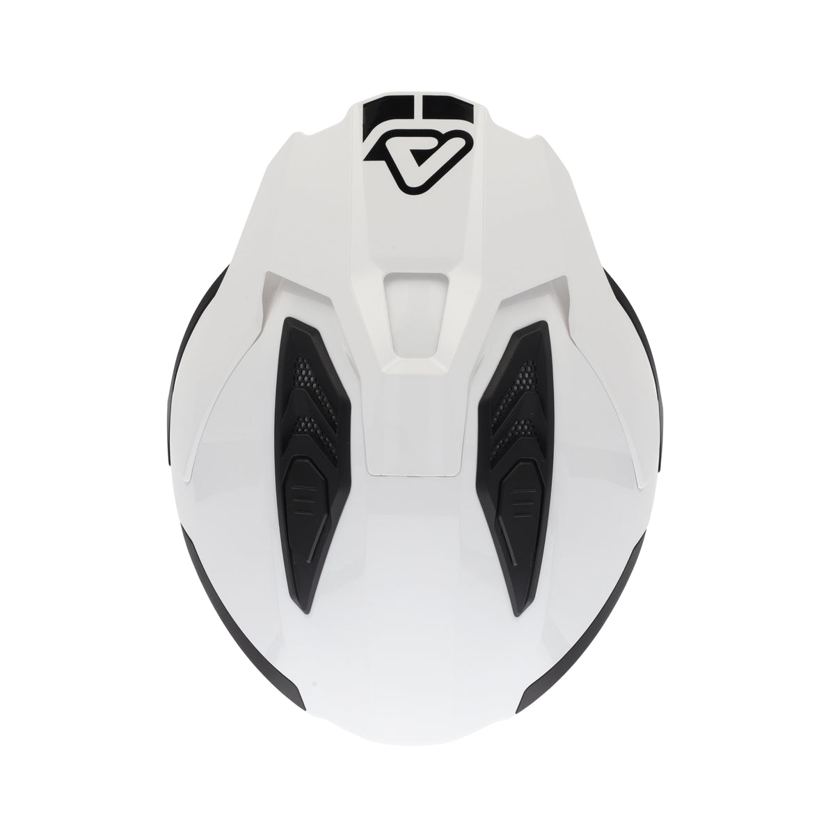 Acerbis Casco Jet Aria Evo Solid Bianco vista 6