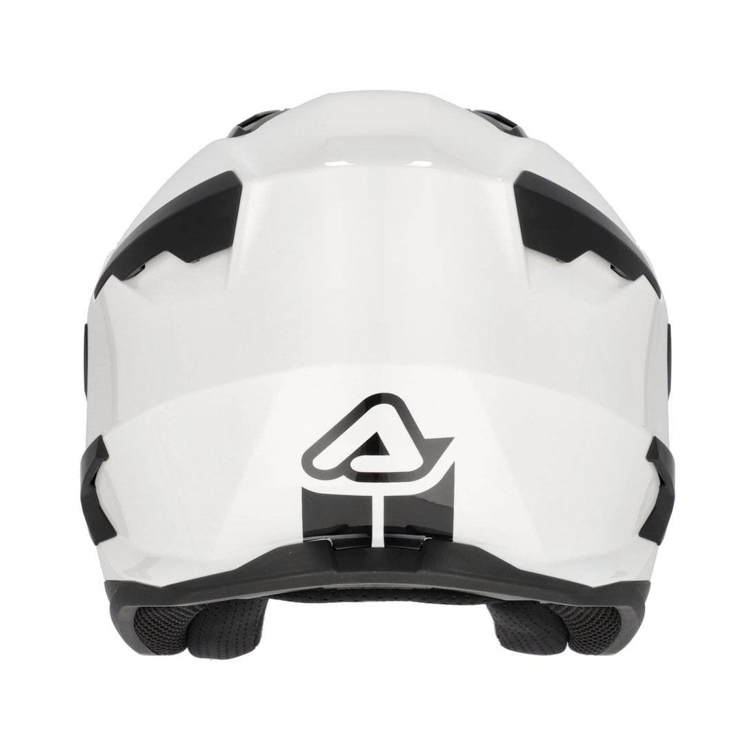 Acerbis Casco Jet Aria Evo Solid Bianco vista 7