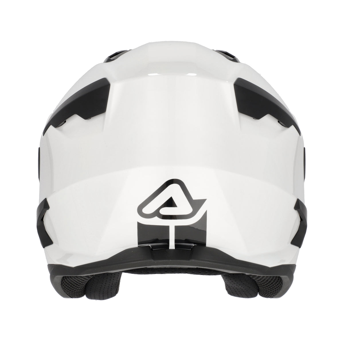 Acerbis Casco Jet Aria Evo Solid Bianco vista 7