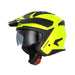 Acerbis Casco Jet Aria Evo Solid Giallo 2 vista 2