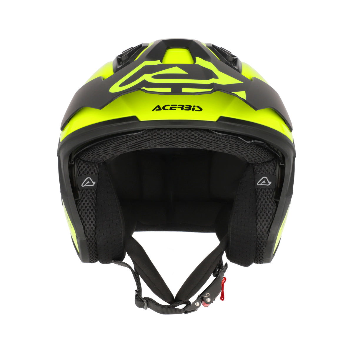 Acerbis Casco Jet Aria Evo Solid Giallo 2 vista 5