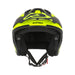 Acerbis Casco Jet Aria Evo Solid Giallo 2 vista 5