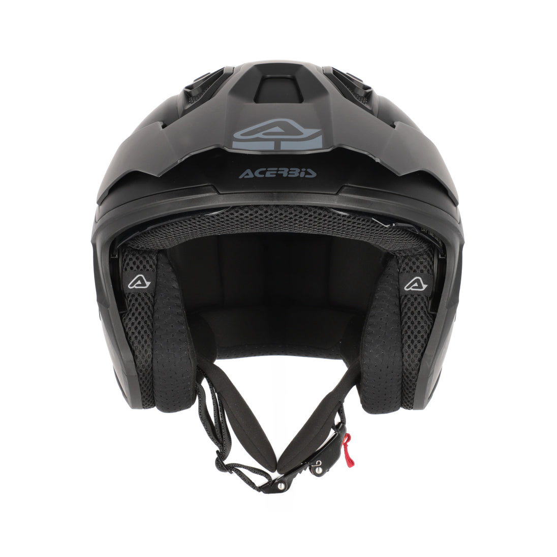 Acerbis Casco Jet Aria Evo Solid Nero vista 5