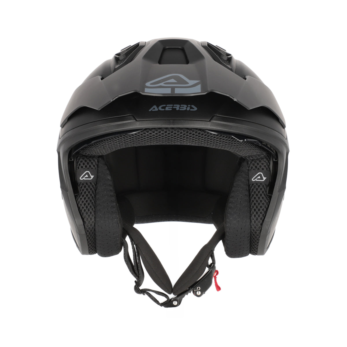 Acerbis Casco Jet Aria Evo Solid Nero vista 5