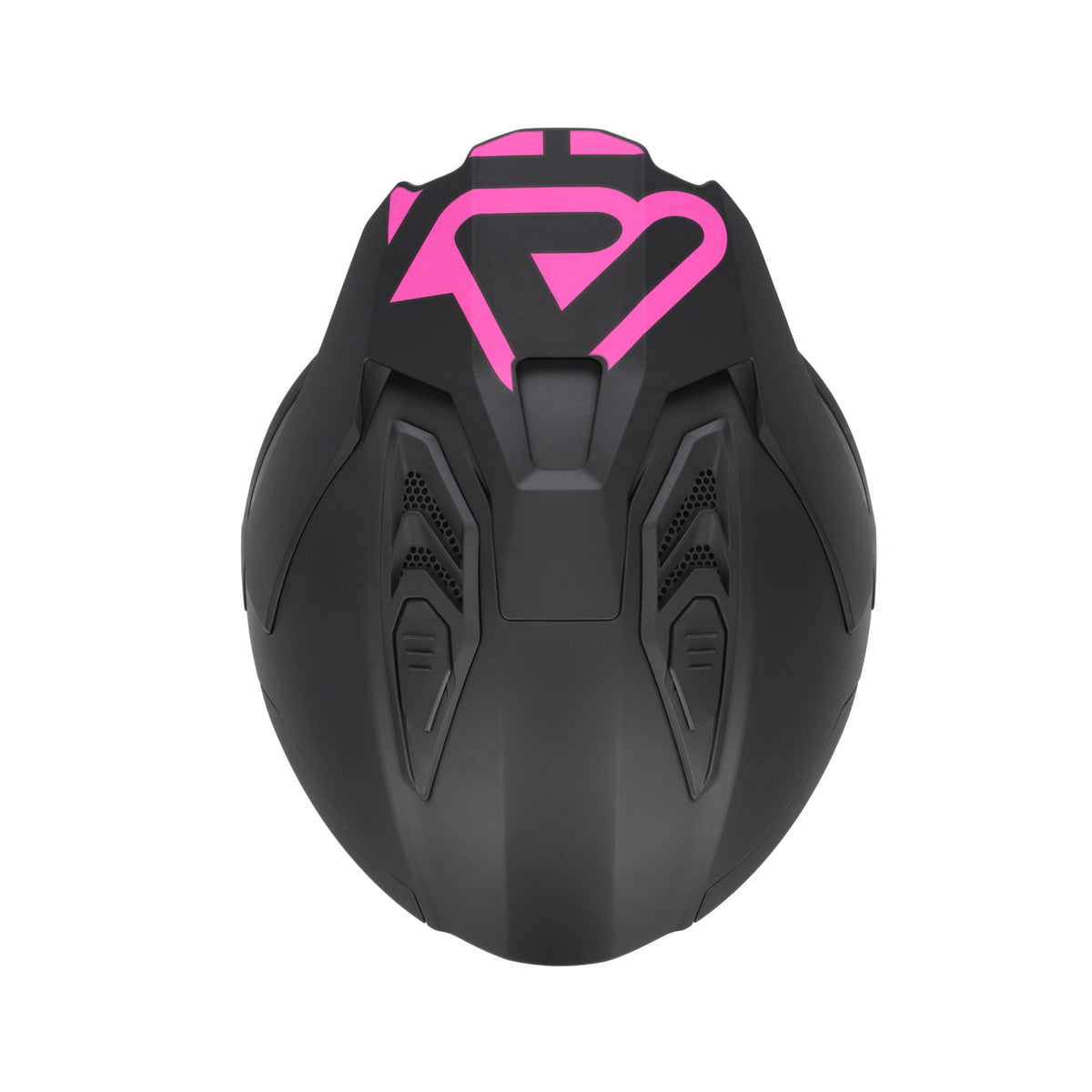 Acerbis Casco Jet Aria Evo Solid Nero/Rosa vista 6