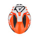 Acerbis Casco Jet Aria Evo Graphic Bianco/Arancio vista 6