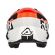 Acerbis Casco Jet Aria Evo Graphic Bianco/Arancio vista 7